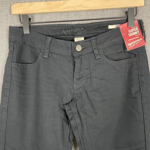 Arizona Jean Co. Super Skinny Denim Womens 5 Cotton Blend - Picture 2 of 11